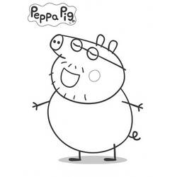 Página para colorir: Peppa Pig (desenhos animados) #44000 - Páginas para Colorir Imprimíveis Gratuitamente