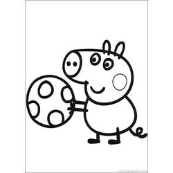 Página para colorir: Peppa Pig (desenhos animados) #44005 - Páginas para Colorir Imprimíveis Gratuitamente