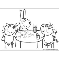 Página para colorir: Peppa Pig (desenhos animados) #44068 - Páginas para Colorir Imprimíveis Gratuitamente