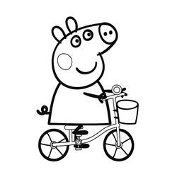Página para colorir: Peppa Pig (desenhos animados) #44073 - Páginas para Colorir Imprimíveis Gratuitamente