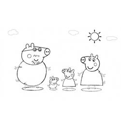 Página para colorir: Peppa Pig (desenhos animados) #44100 - Páginas para Colorir Imprimíveis Gratuitamente