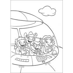 Página para colorir: Pequenos Einsteins (desenhos animados) #45709 - Páginas para Colorir Imprimíveis Gratuitamente