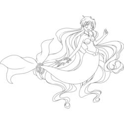 Página para colorir: Pichi Pichi Pitch: Mermaid Melody (desenhos animados) #53703 - Páginas para Colorir Imprimíveis Gratuitamente