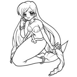 Página para colorir: Pichi Pichi Pitch: Mermaid Melody (desenhos animados) #53751 - Páginas para Colorir Imprimíveis Gratuitamente