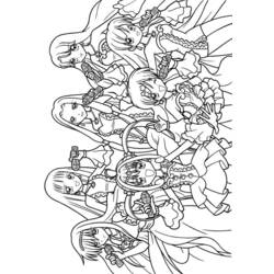 Página para colorir: Pichi Pichi Pitch: Mermaid Melody (desenhos animados) #53763 - Páginas para Colorir Imprimíveis Gratuitamente