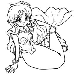 Página para colorir: Pichi Pichi Pitch: Mermaid Melody (desenhos animados) #53776 - Páginas para Colorir Imprimíveis Gratuitamente