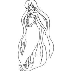 Página para colorir: Pichi Pichi Pitch: Mermaid Melody (desenhos animados) #53781 - Páginas para Colorir Imprimíveis Gratuitamente