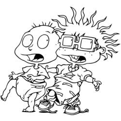 Página para colorir: Rugrats (desenhos animados) #52718 - Páginas para Colorir Imprimíveis Gratuitamente