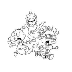 Página para colorir: Rugrats (desenhos animados) #52720 - Páginas para Colorir Imprimíveis Gratuitamente