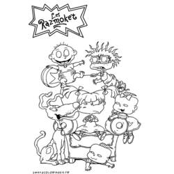 Página para colorir: Rugrats (desenhos animados) #52721 - Páginas para Colorir Imprimíveis Gratuitamente