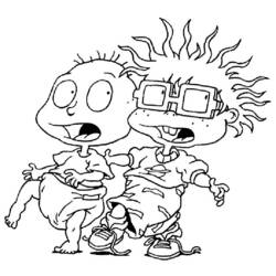 Página para colorir: Rugrats (desenhos animados) #52781 - Páginas para Colorir Imprimíveis Gratuitamente