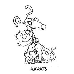 Página para colorir: Rugrats (desenhos animados) #52785 - Páginas para Colorir Imprimíveis Gratuitamente