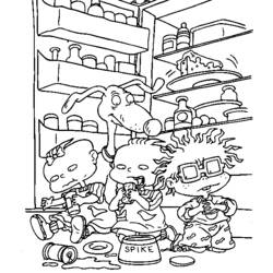 Página para colorir: Rugrats (desenhos animados) #52815 - Páginas para Colorir Imprimíveis Gratuitamente