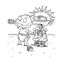 Página para colorir: Rugrats (desenhos animados) #52837 - Páginas para Colorir Imprimíveis Gratuitamente