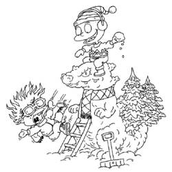 Página para colorir: Rugrats (desenhos animados) #52845 - Páginas para Colorir Imprimíveis Gratuitamente