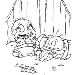 Página para colorir: Rugrats (desenhos animados) #52846 - Páginas para Colorir Imprimíveis Gratuitamente