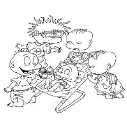 Página para colorir: Rugrats (desenhos animados) #52870 - Páginas para Colorir Imprimíveis Gratuitamente