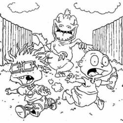 Página para colorir: Rugrats (desenhos animados) #52916 - Páginas para Colorir Imprimíveis Gratuitamente
