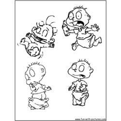 Página para colorir: Rugrats (desenhos animados) #52917 - Páginas para Colorir Imprimíveis Gratuitamente