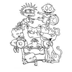 Página para colorir: Rugrats (desenhos animados) #52929 - Páginas para Colorir Imprimíveis Gratuitamente