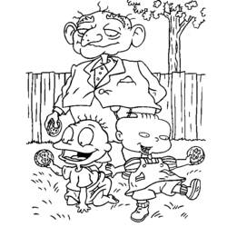 Página para colorir: Rugrats (desenhos animados) #52961 - Páginas para Colorir Imprimíveis Gratuitamente