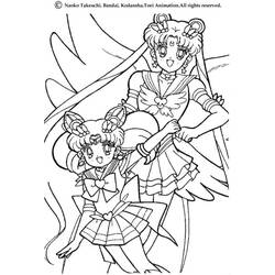 Página para colorir: Sailor Moon (desenhos animados) #50244 - Páginas para Colorir Imprimíveis Gratuitamente