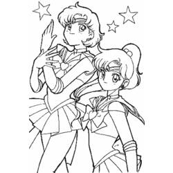 Página para colorir: Sailor Moon (desenhos animados) #50254 - Páginas para Colorir Imprimíveis Gratuitamente