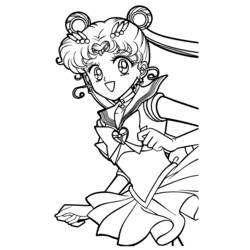 Página para colorir: Sailor Moon (desenhos animados) #50255 - Páginas para Colorir Imprimíveis Gratuitamente