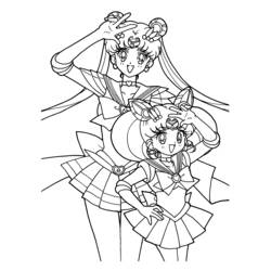 Página para colorir: Sailor Moon (desenhos animados) #50260 - Páginas para Colorir Imprimíveis Gratuitamente