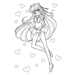Página para colorir: Sailor Moon (desenhos animados) #50264 - Páginas para Colorir Imprimíveis Gratuitamente