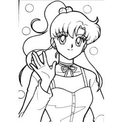 Página para colorir: Sailor Moon (desenhos animados) #50265 - Páginas para Colorir Imprimíveis Gratuitamente