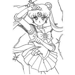 Página para colorir: Sailor Moon (desenhos animados) #50270 - Páginas para Colorir Imprimíveis Gratuitamente