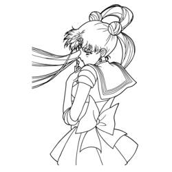 Página para colorir: Sailor Moon (desenhos animados) #50274 - Páginas para Colorir Imprimíveis Gratuitamente