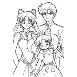 Página para colorir: Sailor Moon (desenhos animados) #50288 - Páginas para Colorir Imprimíveis Gratuitamente