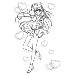 Página para colorir: Sailor Moon (desenhos animados) #50292 - Páginas para Colorir Imprimíveis Gratuitamente