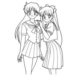 Página para colorir: Sailor Moon (desenhos animados) #50319 - Páginas para Colorir Imprimíveis Gratuitamente