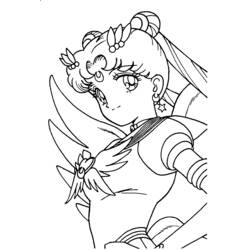 Página para colorir: Sailor Moon (desenhos animados) #50330 - Páginas para Colorir Imprimíveis Gratuitamente