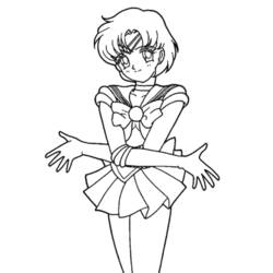 Página para colorir: Sailor Moon (desenhos animados) #50334 - Páginas para Colorir Imprimíveis Gratuitamente