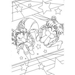 Página para colorir: Sailor Moon (desenhos animados) #50337 - Páginas para Colorir Imprimíveis Gratuitamente