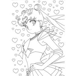 Página para colorir: Sailor Moon (desenhos animados) #50339 - Páginas para Colorir Imprimíveis Gratuitamente