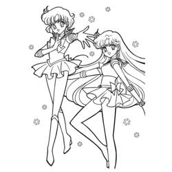 Página para colorir: Sailor Moon (desenhos animados) #50346 - Páginas para Colorir Imprimíveis Gratuitamente