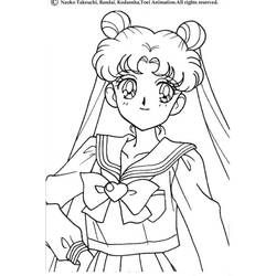 Página para colorir: Sailor Moon (desenhos animados) #50353 - Páginas para Colorir Imprimíveis Gratuitamente