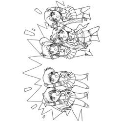 Página para colorir: Sailor Moon (desenhos animados) #50357 - Páginas para Colorir Imprimíveis Gratuitamente