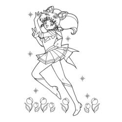 Página para colorir: Sailor Moon (desenhos animados) #50373 - Páginas para Colorir Imprimíveis Gratuitamente