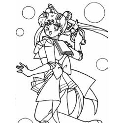 Página para colorir: Sailor Moon (desenhos animados) #50382 - Páginas para Colorir Imprimíveis Gratuitamente