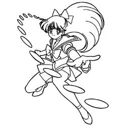 Página para colorir: Sailor Moon (desenhos animados) #50391 - Páginas para Colorir Imprimíveis Gratuitamente