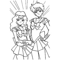 Página para colorir: Sailor Moon (desenhos animados) #50409 - Páginas para Colorir Imprimíveis Gratuitamente