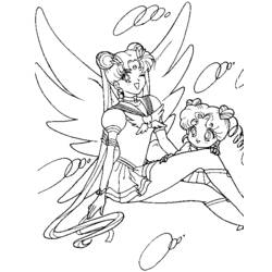 Página para colorir: Sailor Moon (desenhos animados) #50429 - Páginas para Colorir Imprimíveis Gratuitamente
