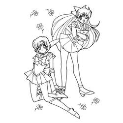 Página para colorir: Sailor Moon (desenhos animados) #50433 - Páginas para Colorir Imprimíveis Gratuitamente