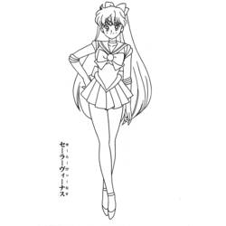Página para colorir: Sailor Moon (desenhos animados) #50442 - Páginas para Colorir Imprimíveis Gratuitamente